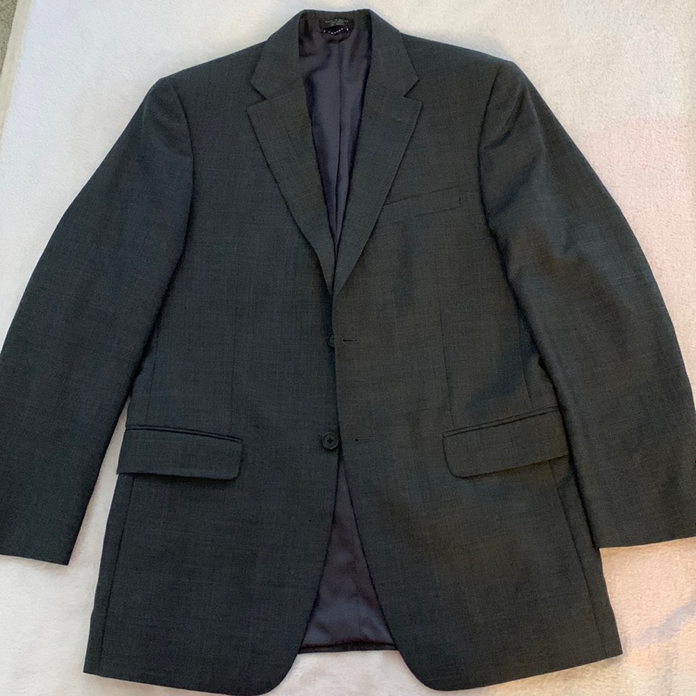 Gray&Black Suit Jacket